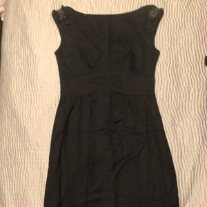 Black cocktail dress.